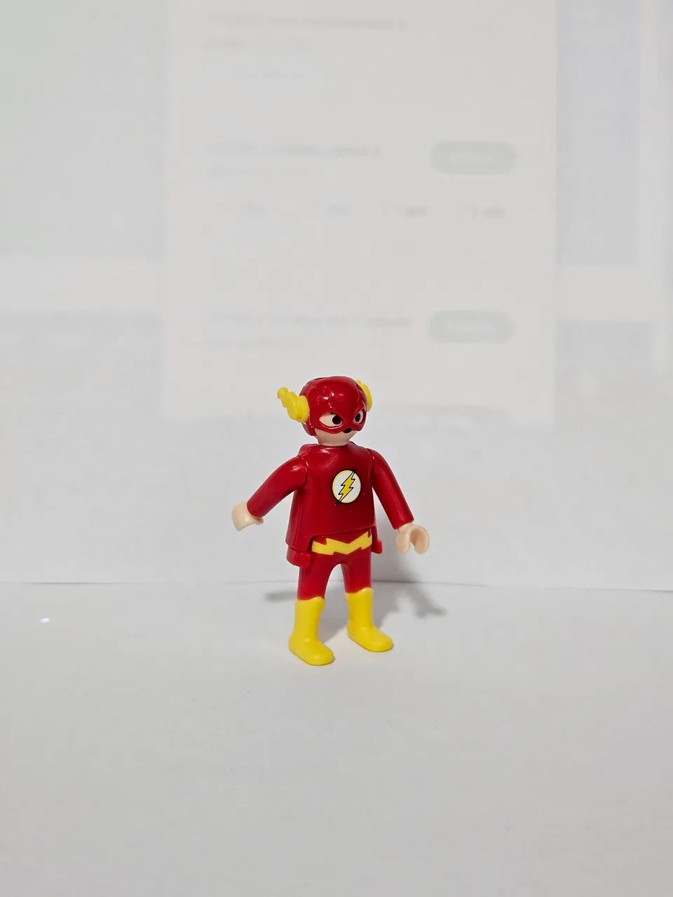 Miniatura Flash Playmobil Kinder Ovo 