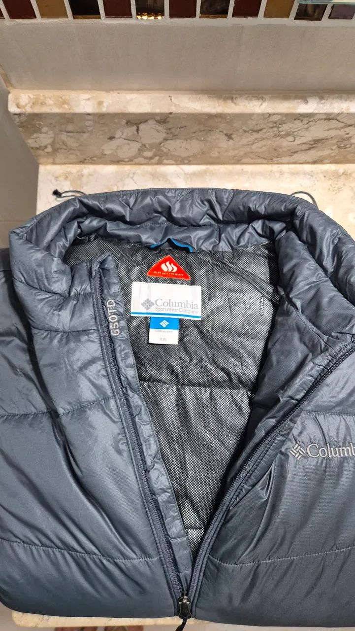 Jaqueta Colúmbia  Cinza para neve