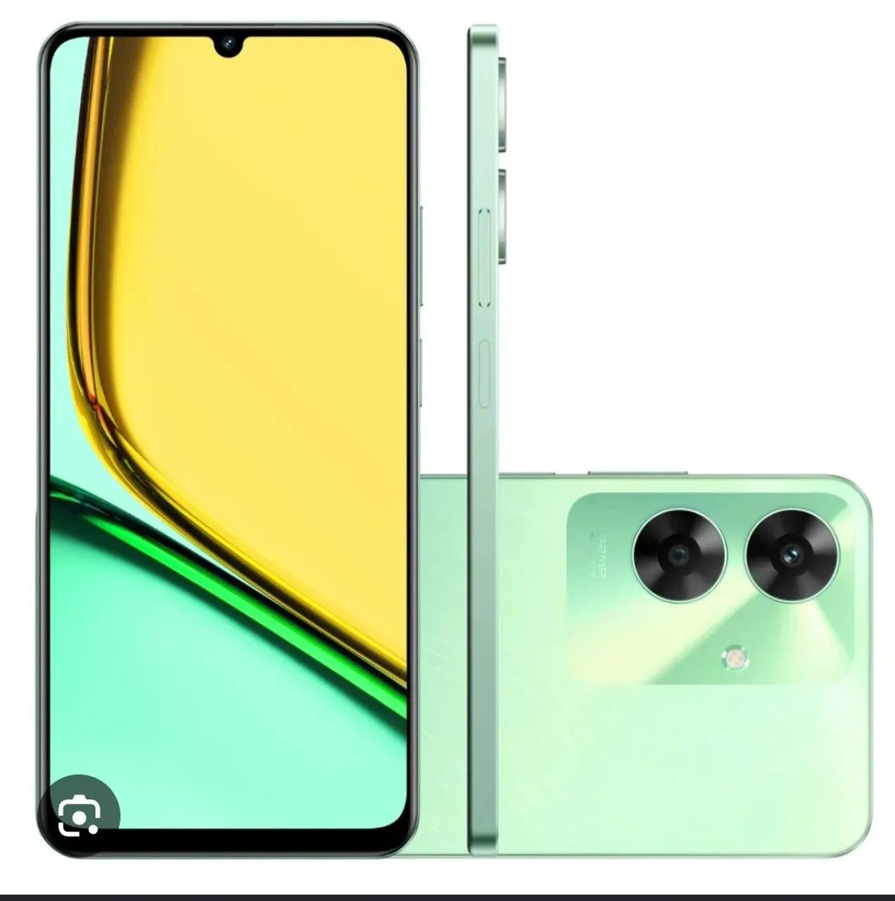 REALME NOTE 60. 4G/128GB Azul.  Preto. Verde - Foto 3