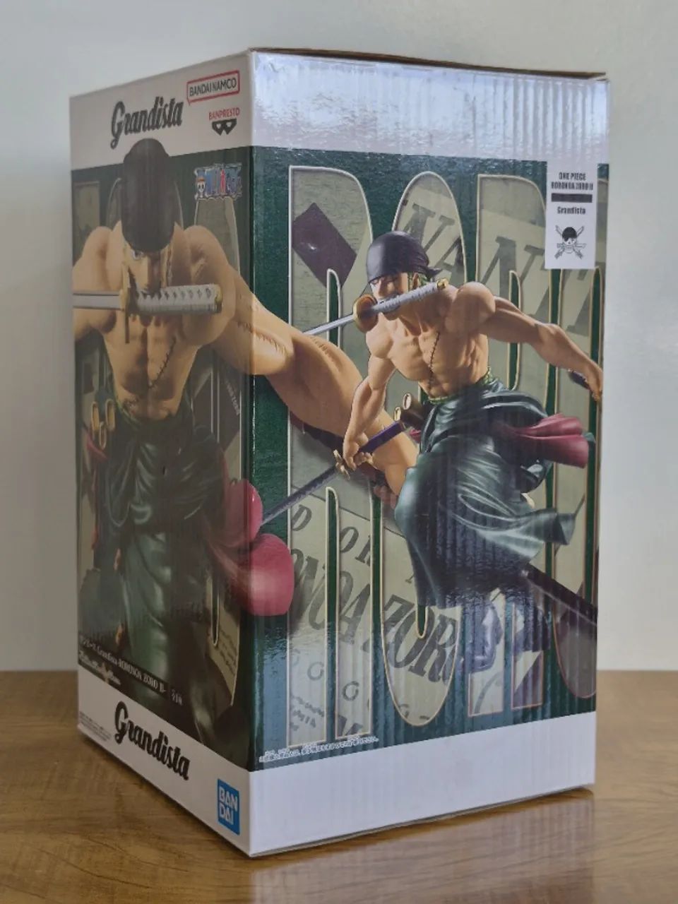 Figure Roronoa Zoro II Grandista - One Piece -Bandai - Hobbies e