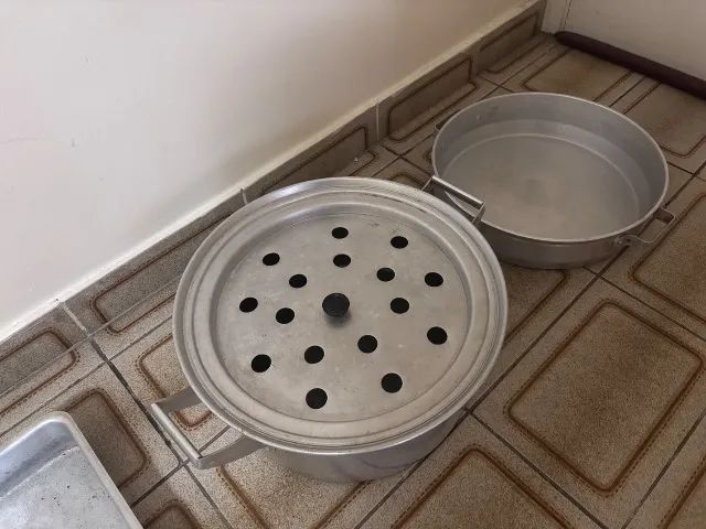 Panelas de alumínio para restaurante grande - Foto 2