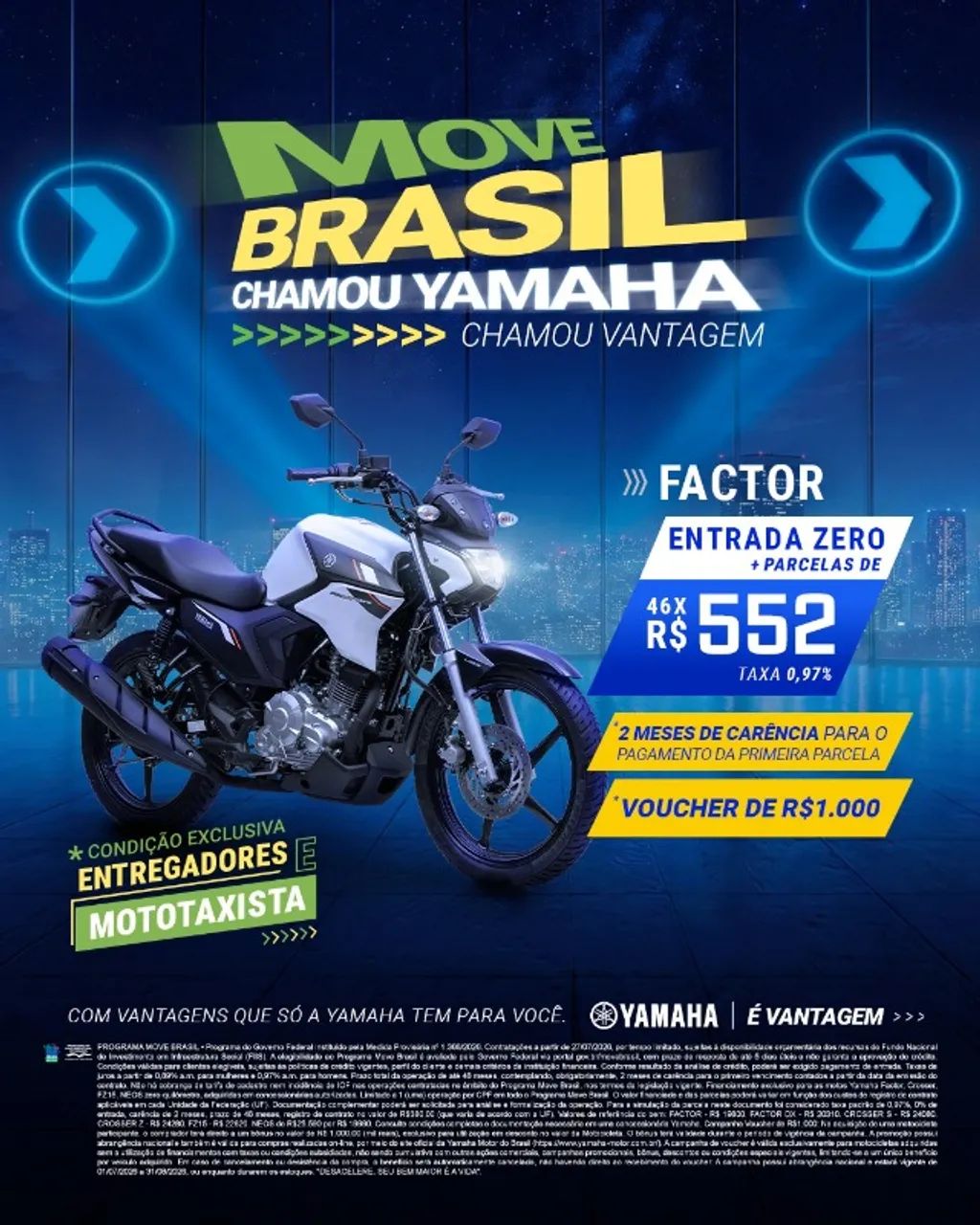 MOVE BRASIL - NOVA FACTOR 150 