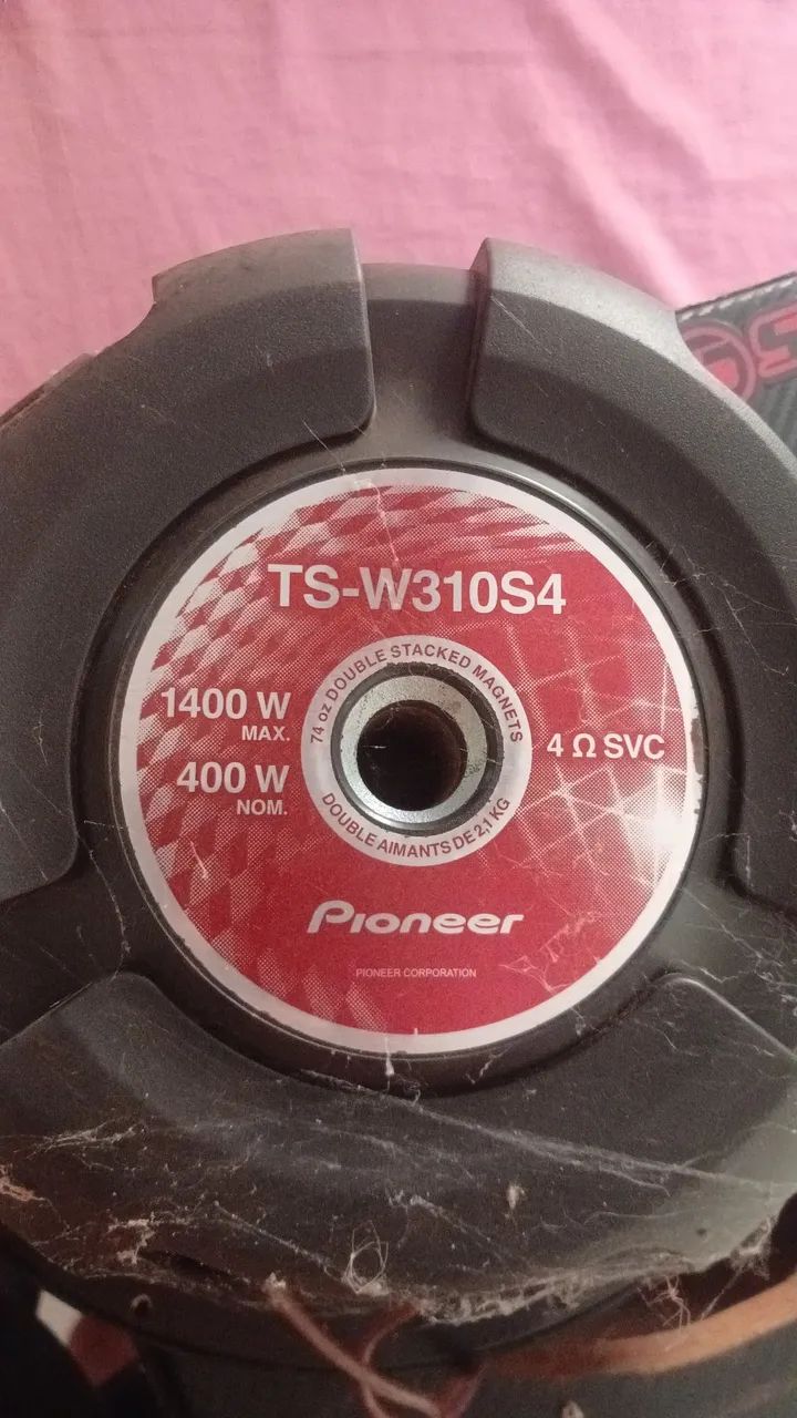 Vende-se, CAIXA DE GRAVE AUTO FALANTE PIONNER.