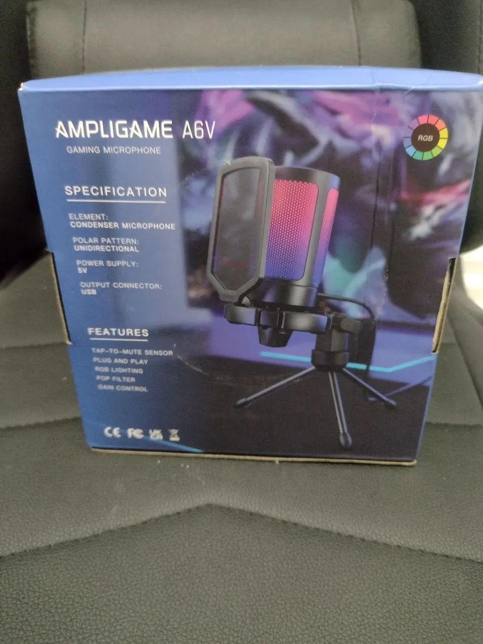 Microfone Fifine Ampligame A6V - Foto 2