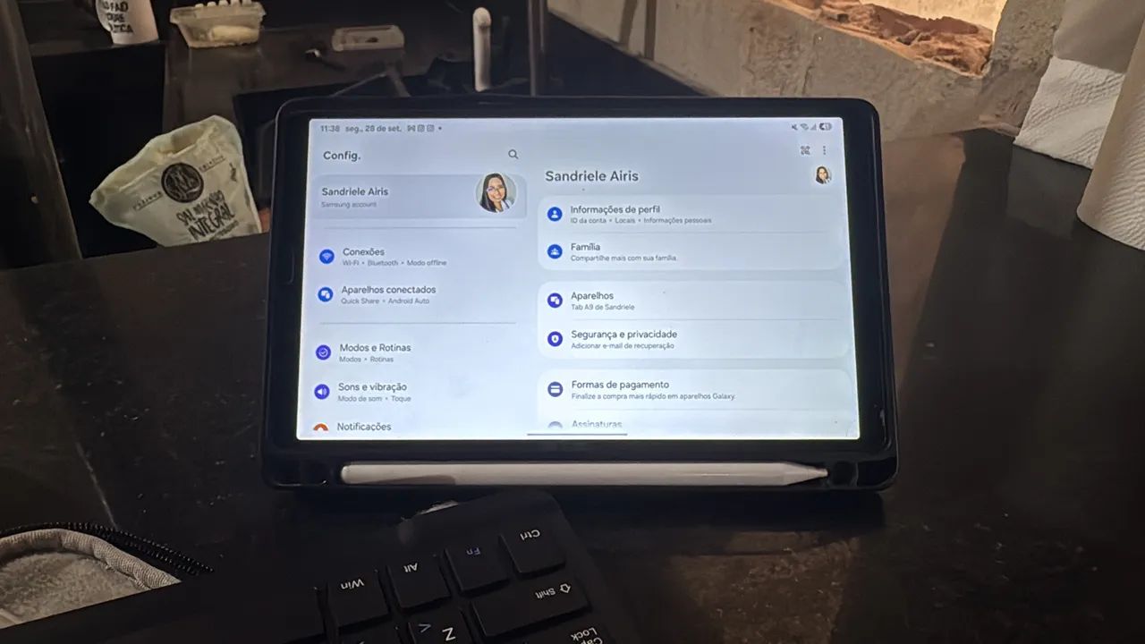 VENDO TABLET COMPLETO COM ACESSÓRIOS - Foto 2