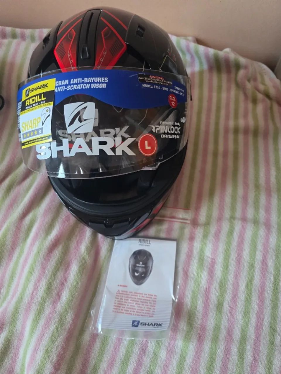 Capacete  marca Shark, modelo RIDILL  - Foto 2