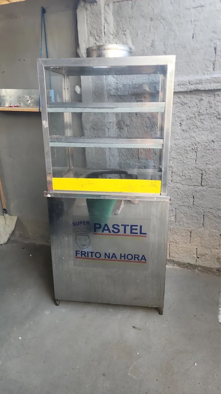 Carrinho expositor de Inox com estufa - Foto 2