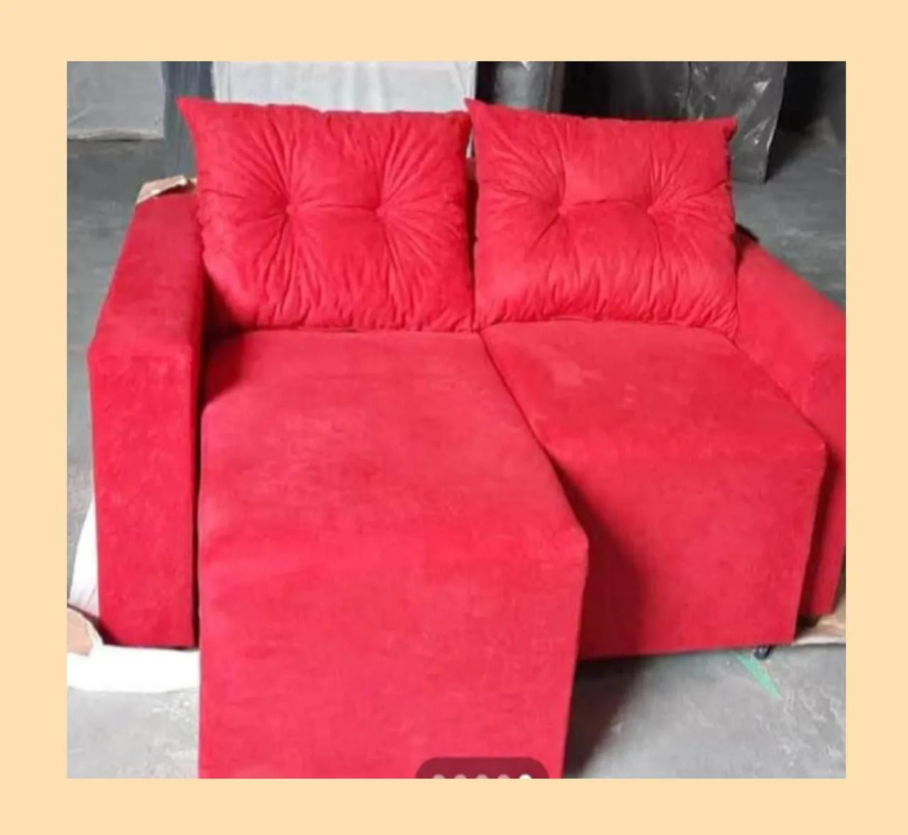 OFERTA DE FÁBRICA: Sofá retrátil 1.40m várias cores (PASSE O CEP) - Foto 3