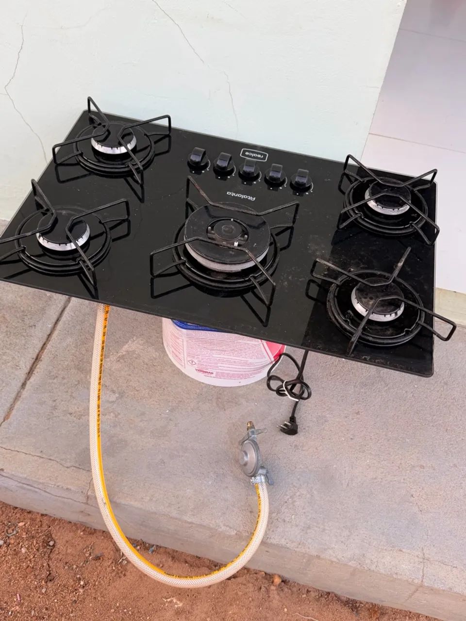Fogão Cooktop 5 bocas 