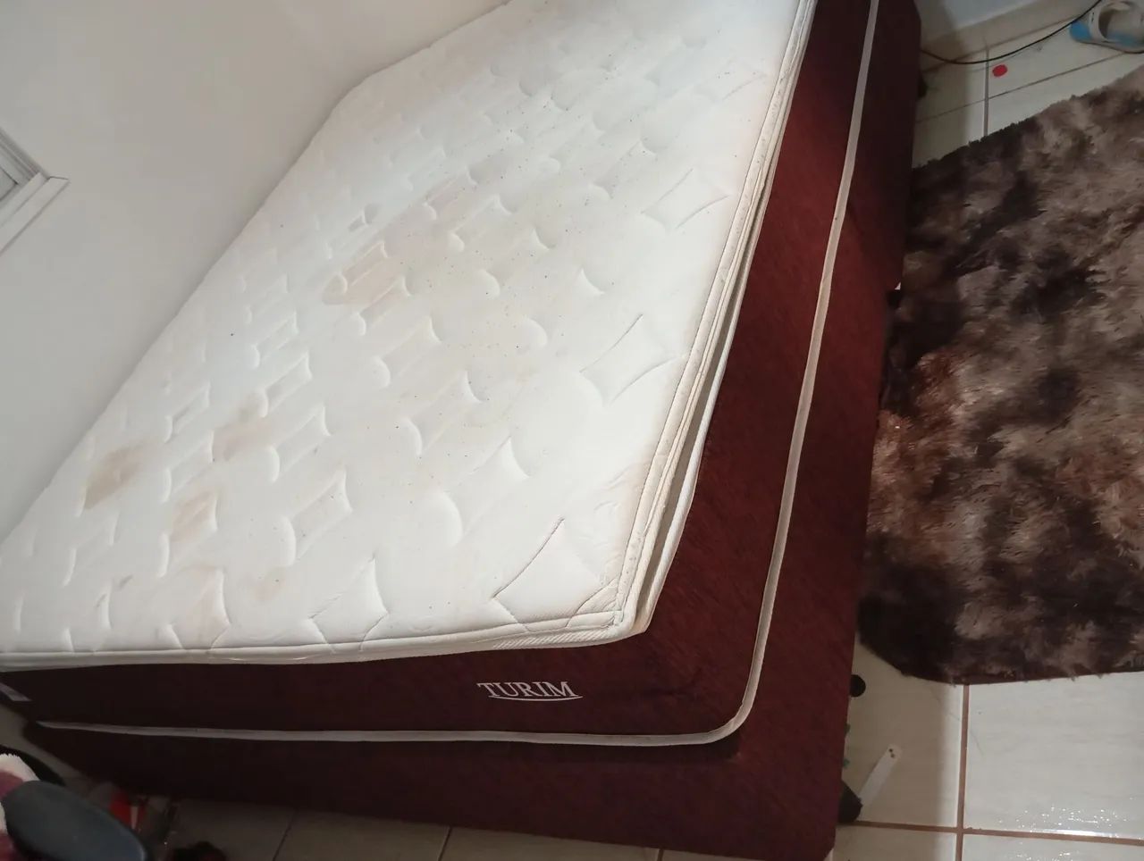 Cama nova da TURIM, comprada em fevereiro 