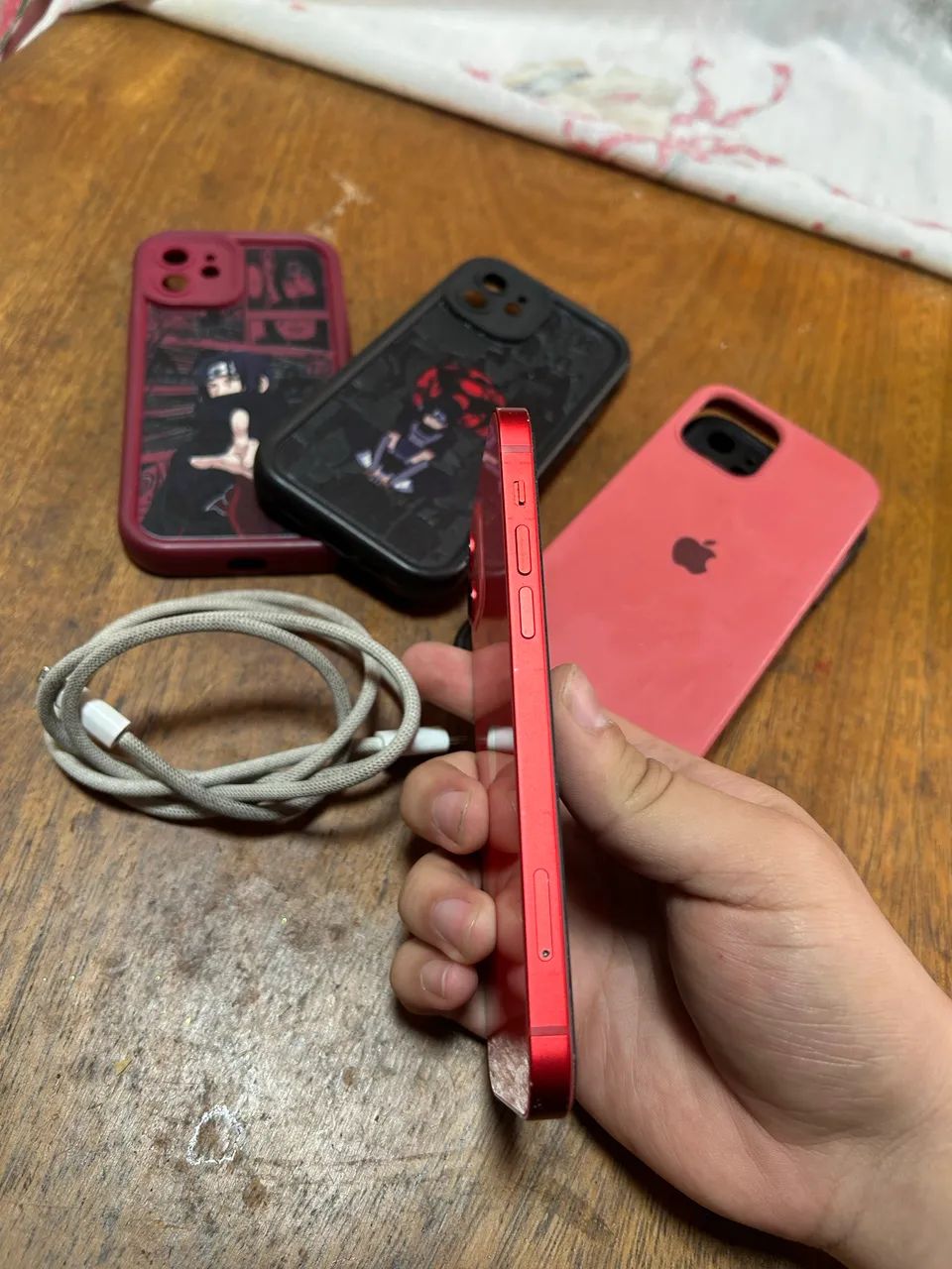 ? iPhone 12 64GB Vermelho ? | IMPECÁVEL |
