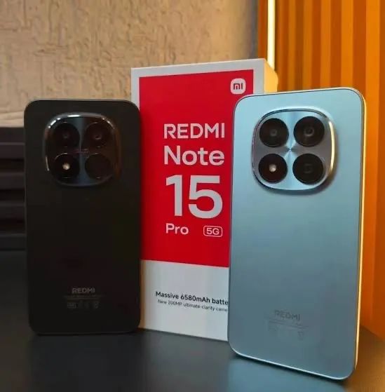 Redmi Note 15 Pro 5G NFC 256/08- Preto Azul + Entrega Grátis