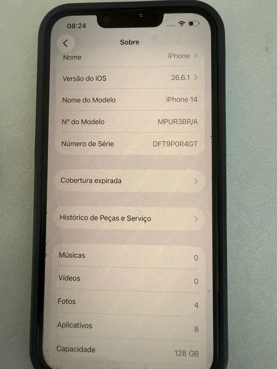 iPhone 14 128Gb - Branco - Foto 5