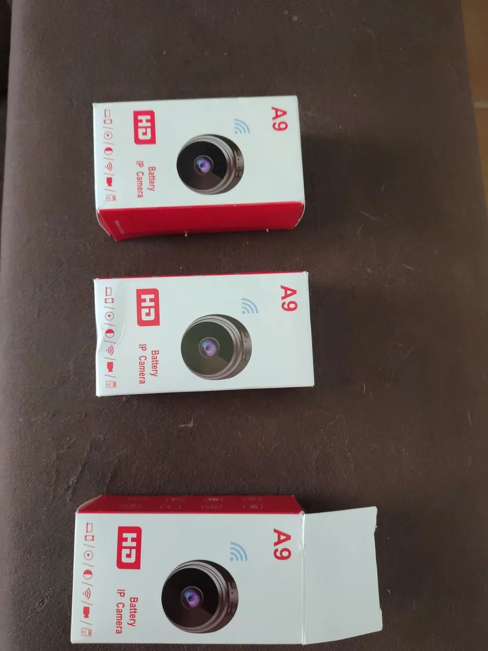 3 mini câmeras espiãs a9 - Foto 2