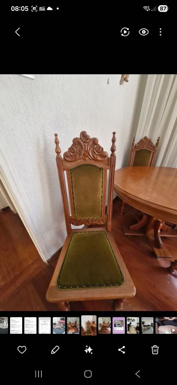 Mesa sala colonial  - Foto 2