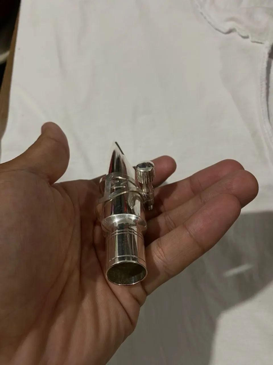 Boquilha Sax Tenor Metal (norberto: Dukoff Hollywood 7*) (Usado) - Foto 4