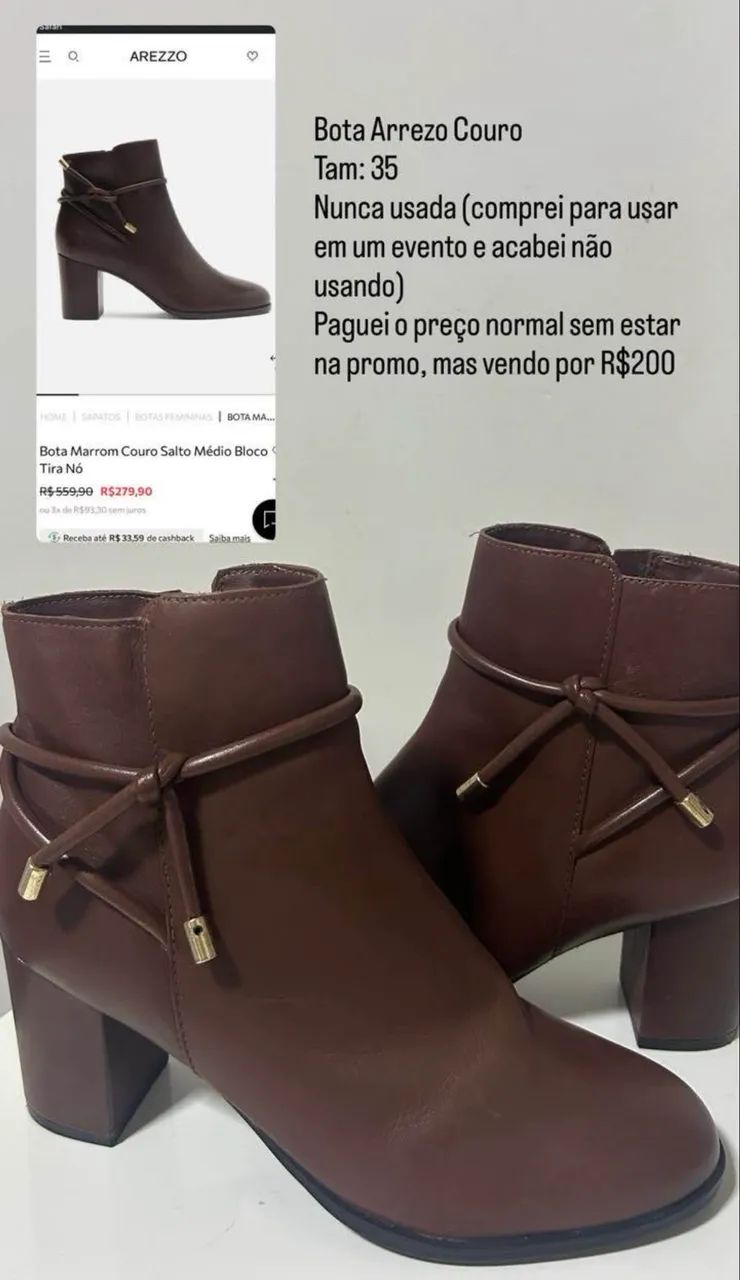 Bota Arezzo - Foto 4