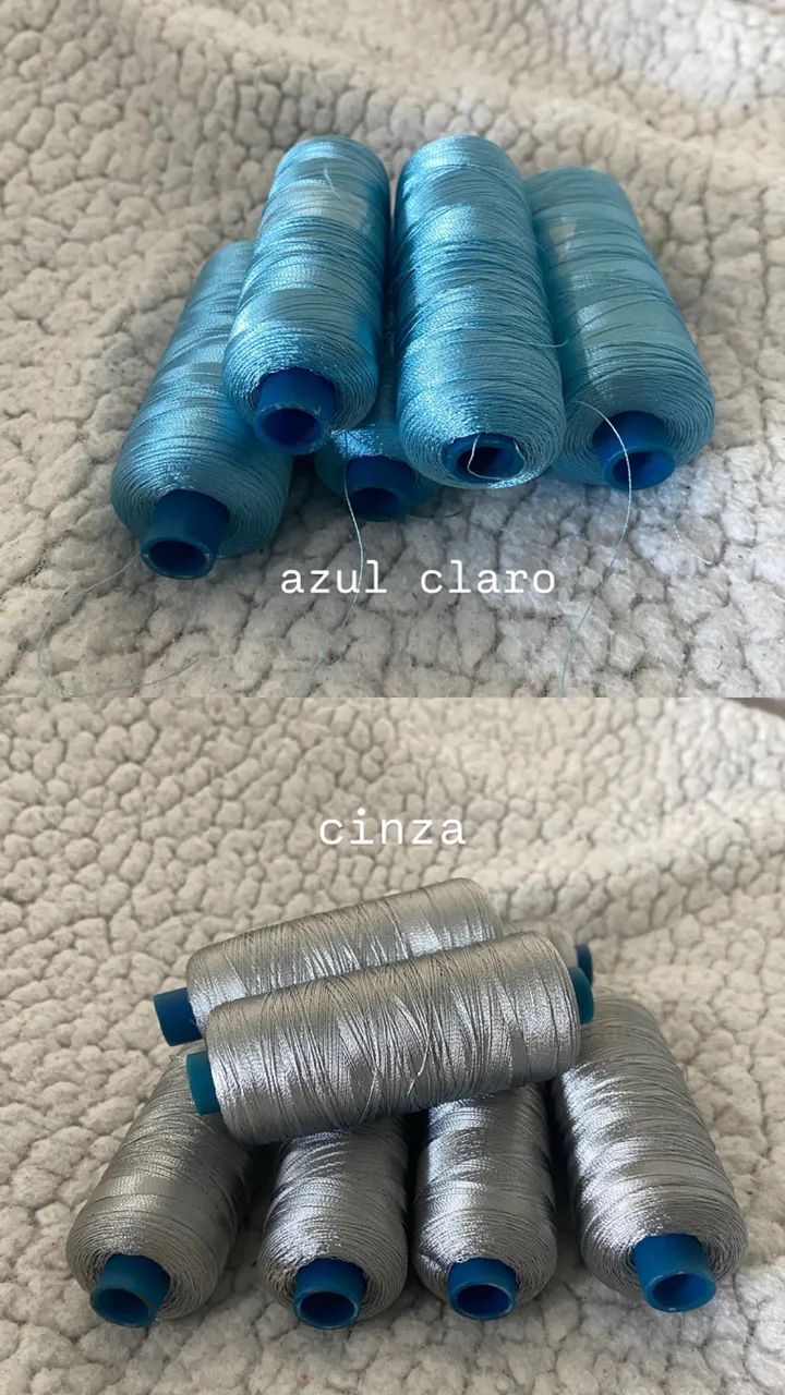 Linhas de Costura Lote Várias Cores Confira Descrição - Foto 5