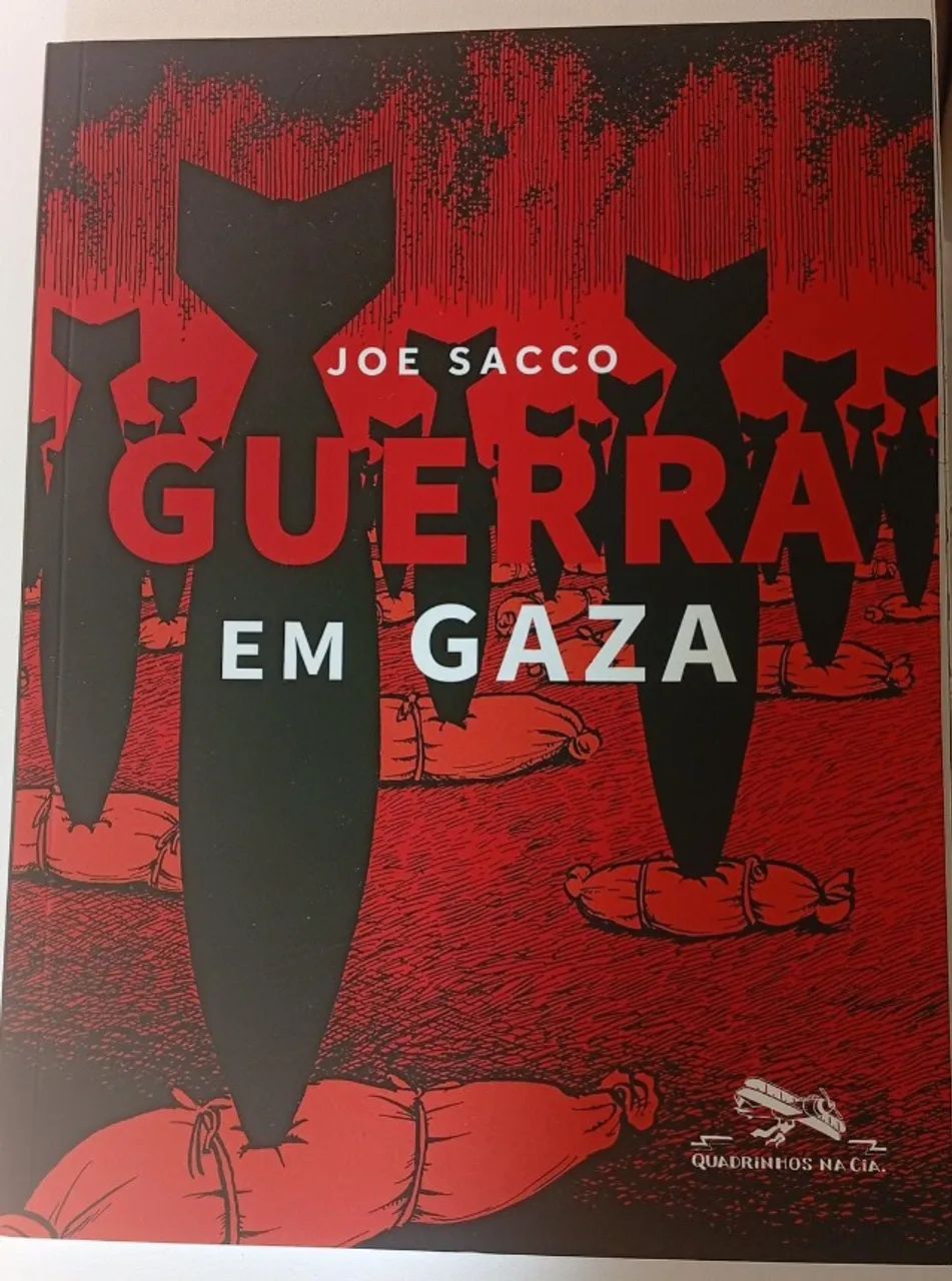 Livro Guerra em Gaza - Joe Sacco