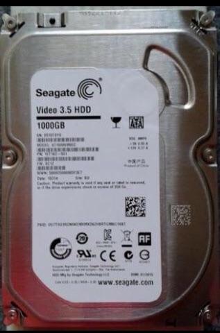 Hd Seagate 1Tb vídeo ideal para Dvr