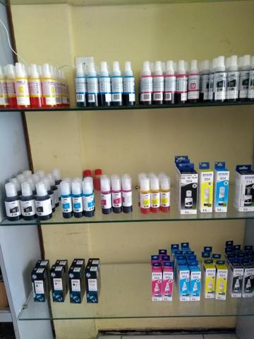 Tintas refil hp, canon, epson original e similar, Tones para imp laser