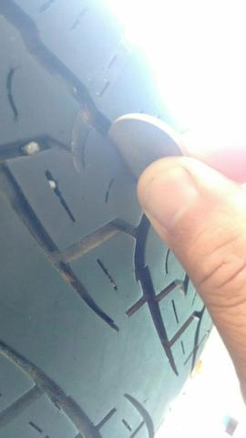 Oportunidade tá barato Vendo(parcelo) pneus Pirelli Scorpions atr meia vida - Foto 5