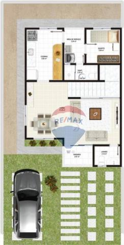 Casa duplex em novo bairro da cidade - Foto 14
