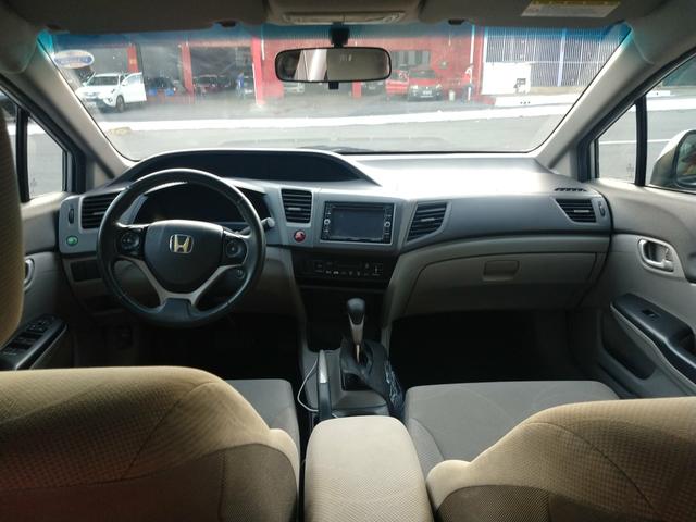 Honda Civic 2013 automático completo (86)9- * ZAP e ligação - Foto 4