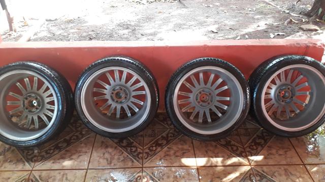 Rodas 17 com pneus bons - Foto 3