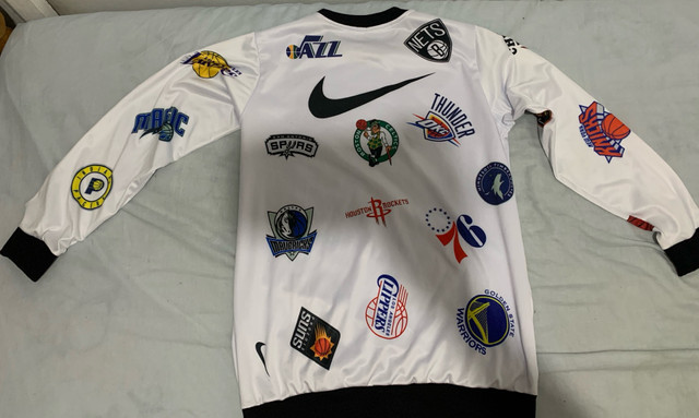nike nba courtside disruption fleece moletom com capuz