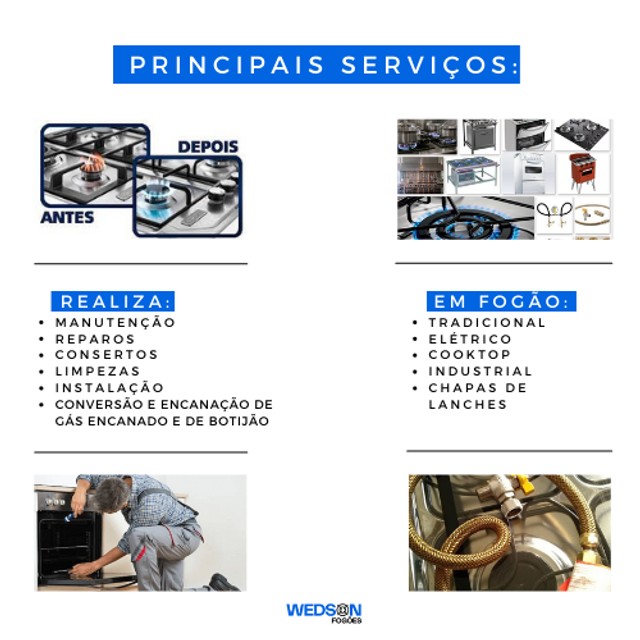 Wedson Conserto e Manutenção de Fogões  - Foto 2