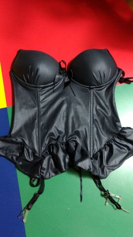 Corpet (Corsete) Tamanho M - Preto - Foto 6
