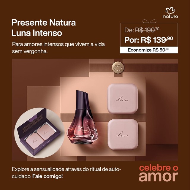 Kit Presente Natura Luna Intenso - Beleza e saúde - Várzea, Recife  1041600257 | OLX
