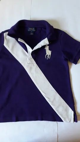 Camisa Polo Infantil Meninos - Marca US Polo Assn.- tam M (10/12