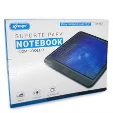 (NOVO) Suporte para Notebook com Cooler Knup KP-9014