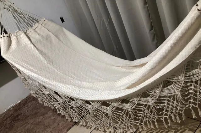 Redes de descanso de luxo na promoção suporta até 250kg  - Foto 6