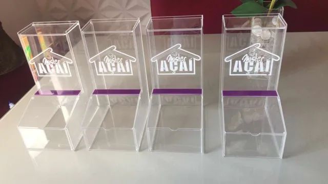 Potes em acrílico com Logo  - Foto 5