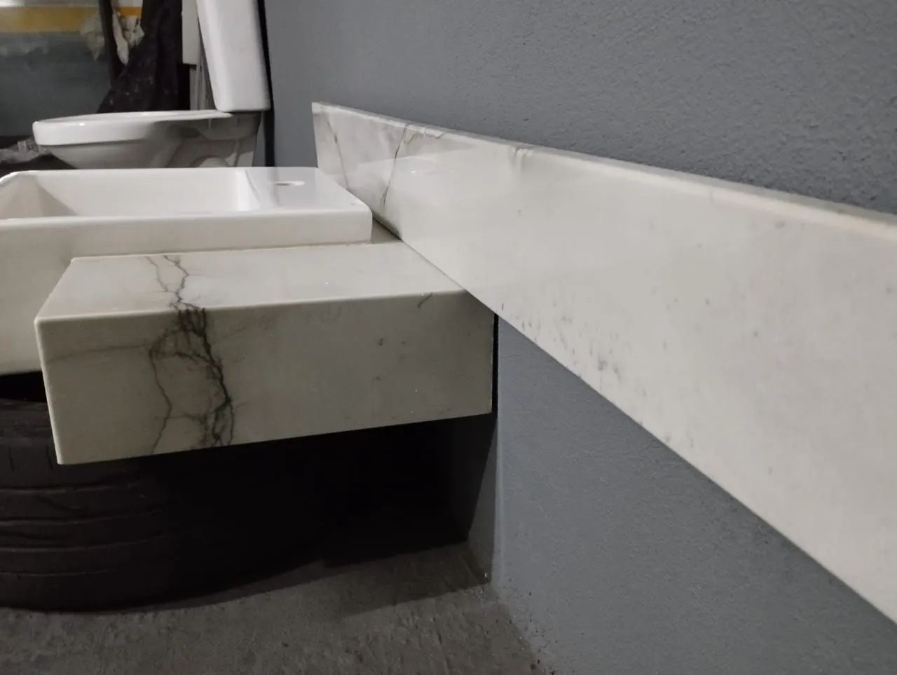 Bancada 1.11x 36 Granito Cuba 42x42 Deca  - Foto 6