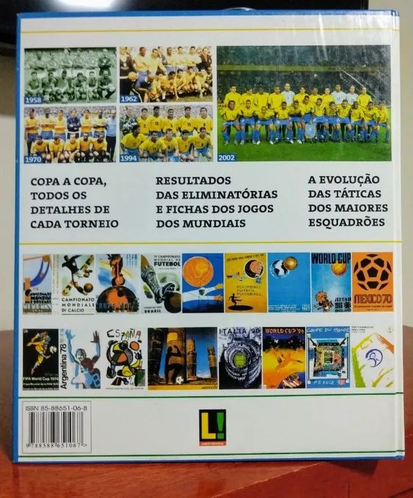 Todas As Copas - De 1930 A 2002 - Foto 2