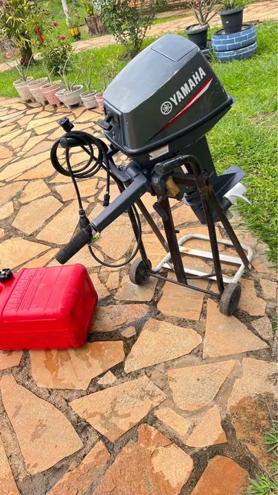 Motor de Popa Yamaha 2 Tempos - Foto 2