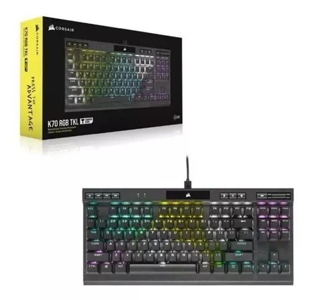 TECLADO MECÂNICO CORSAIR NOVO!