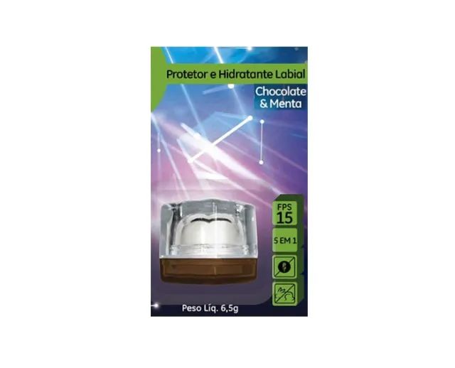 Cube Protetor Labial Chocolate Com Menta FPS15 6,5g