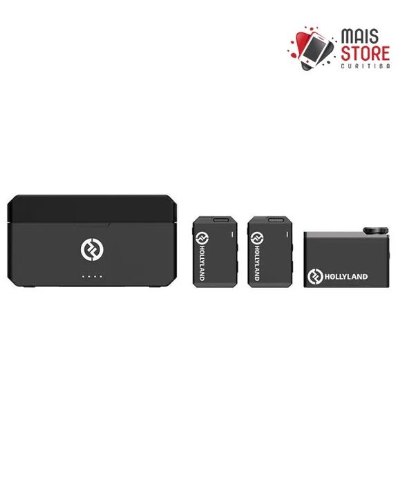Microfone Hollyland Lark Max + 2 Microfones Lavalier Novos Lacrados - Foto 5