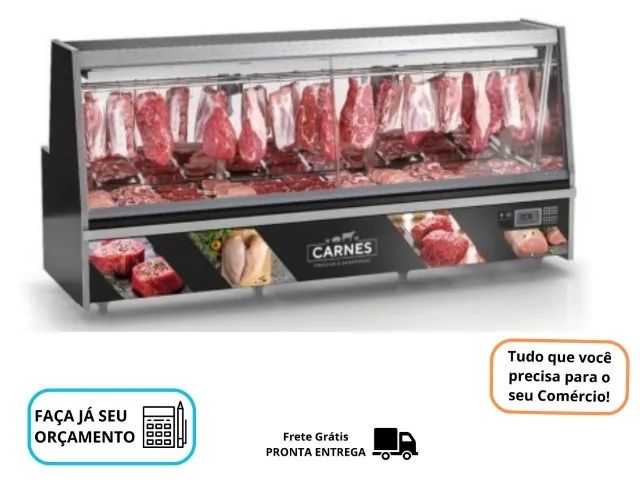 Balcão de Açougue Gelopar 2,90M Novo