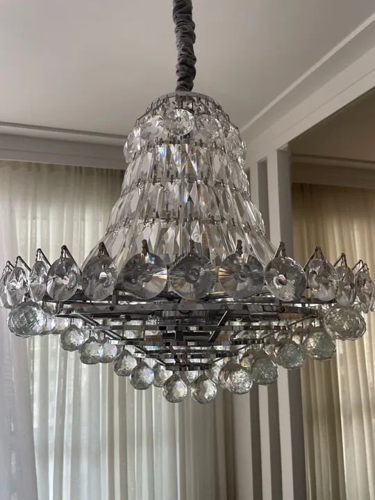 Lustre de Cristal Luxuoso - Foto 2