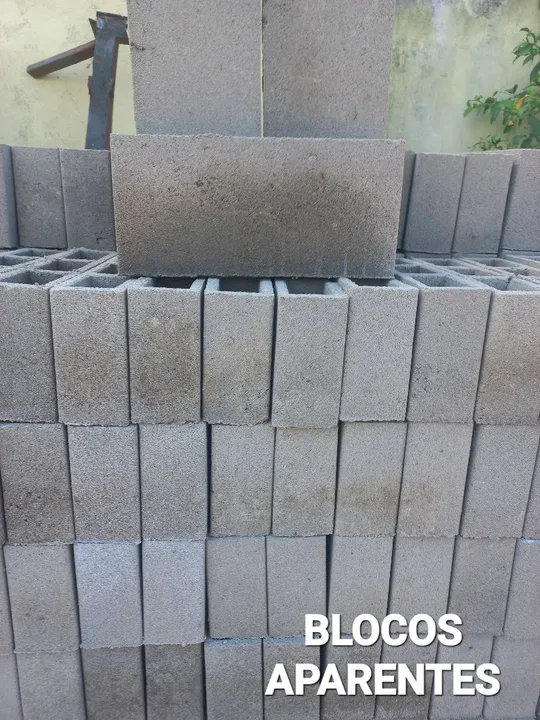 Blocos tipo aparentes de 09 R$ 2,45 FRETE GRATIS