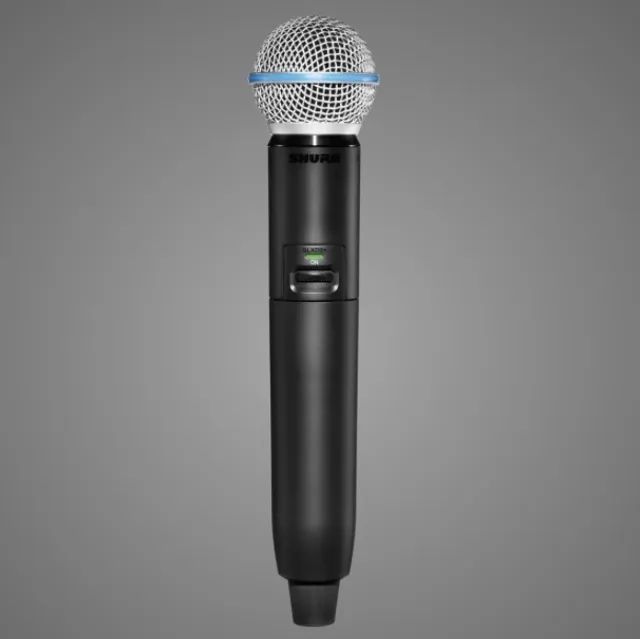 Microfone Shure sem fio ORIGINAL BETA58A-GLXD4 - Foto 2