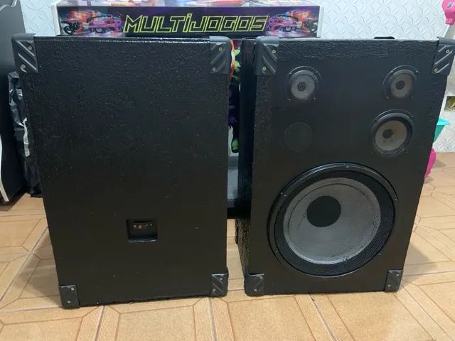 Par Caixas de som gradiente antigas impecaveis  amantes de som colecionador  - Foto 3