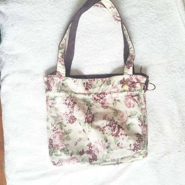 Bolsa de tecido dupla face - Foto 5