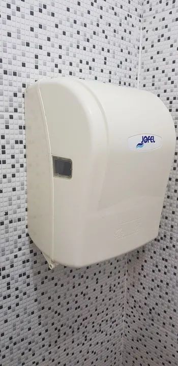 3 Toalheiros Dispenser Papel Toalha Bobina Auto Corte 